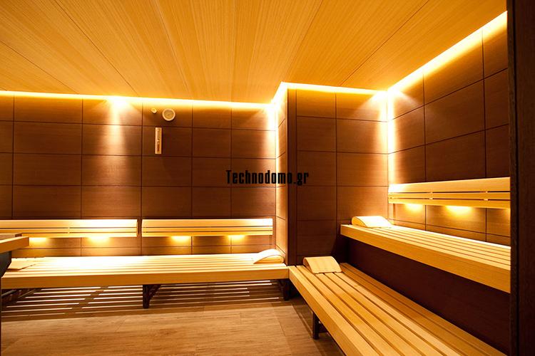 Κατασκευή χώρου spa με Sauna & Steam rooms